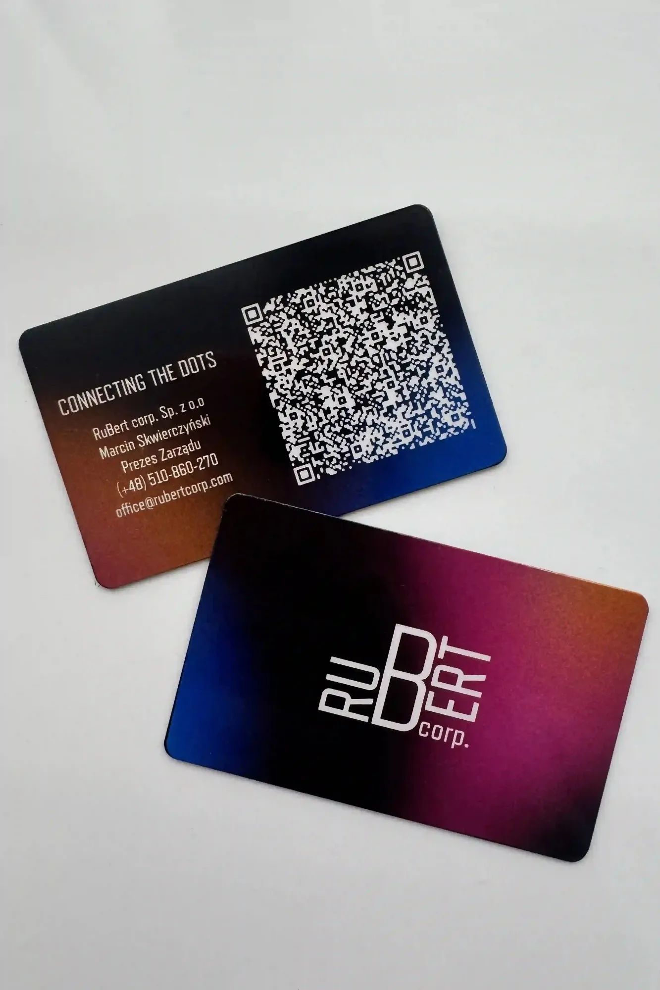 Karta NFC — front i tył